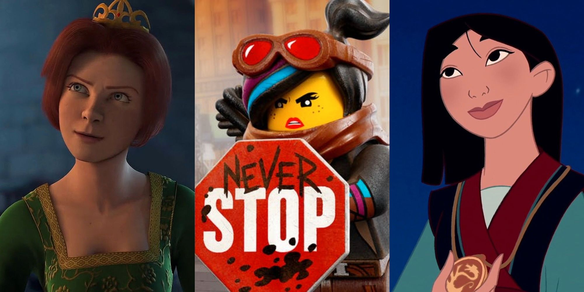10 personajes femeninos más fuertes en películas animadas
