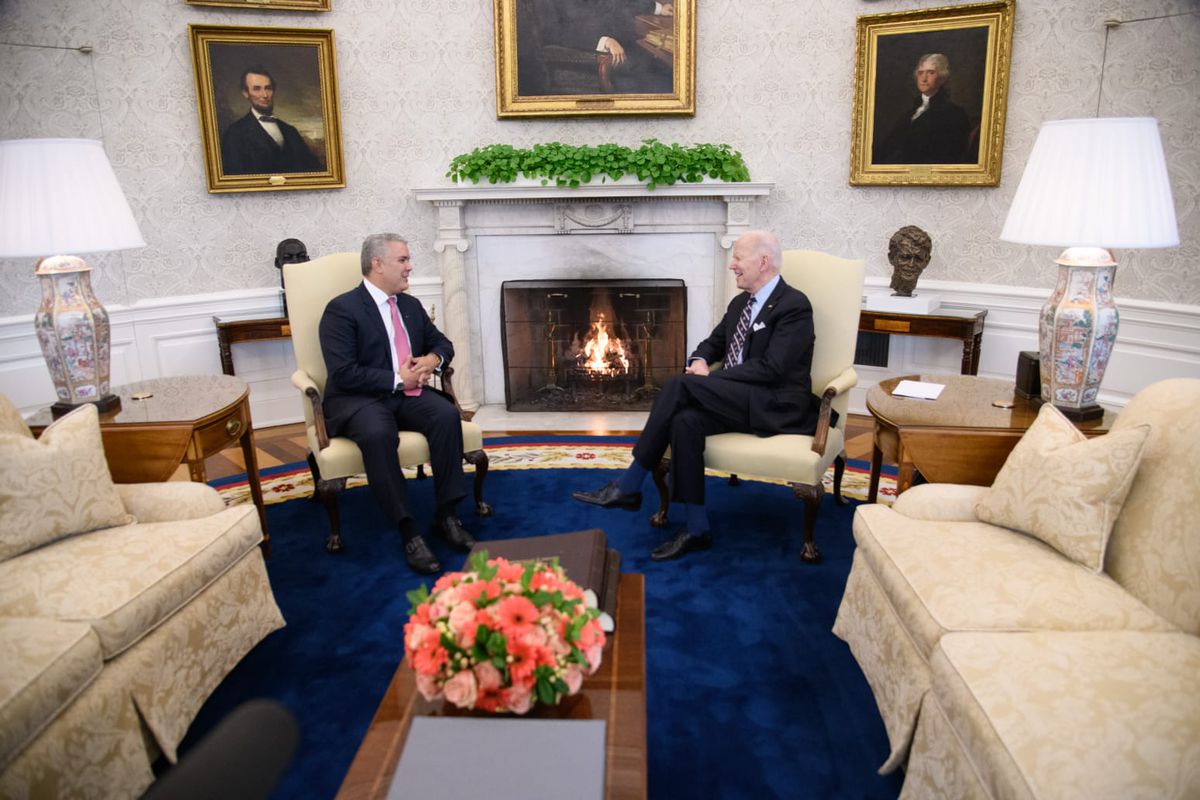 El deshielo entre Washington y Caracas empaña la foto de Duque con Biden
