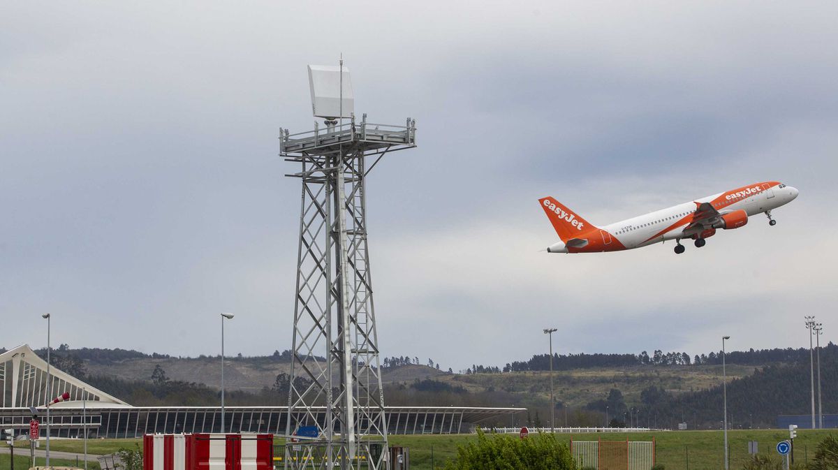 El aeropuerto de Bilbao se protege de la amenaza de los buitres para los aviones