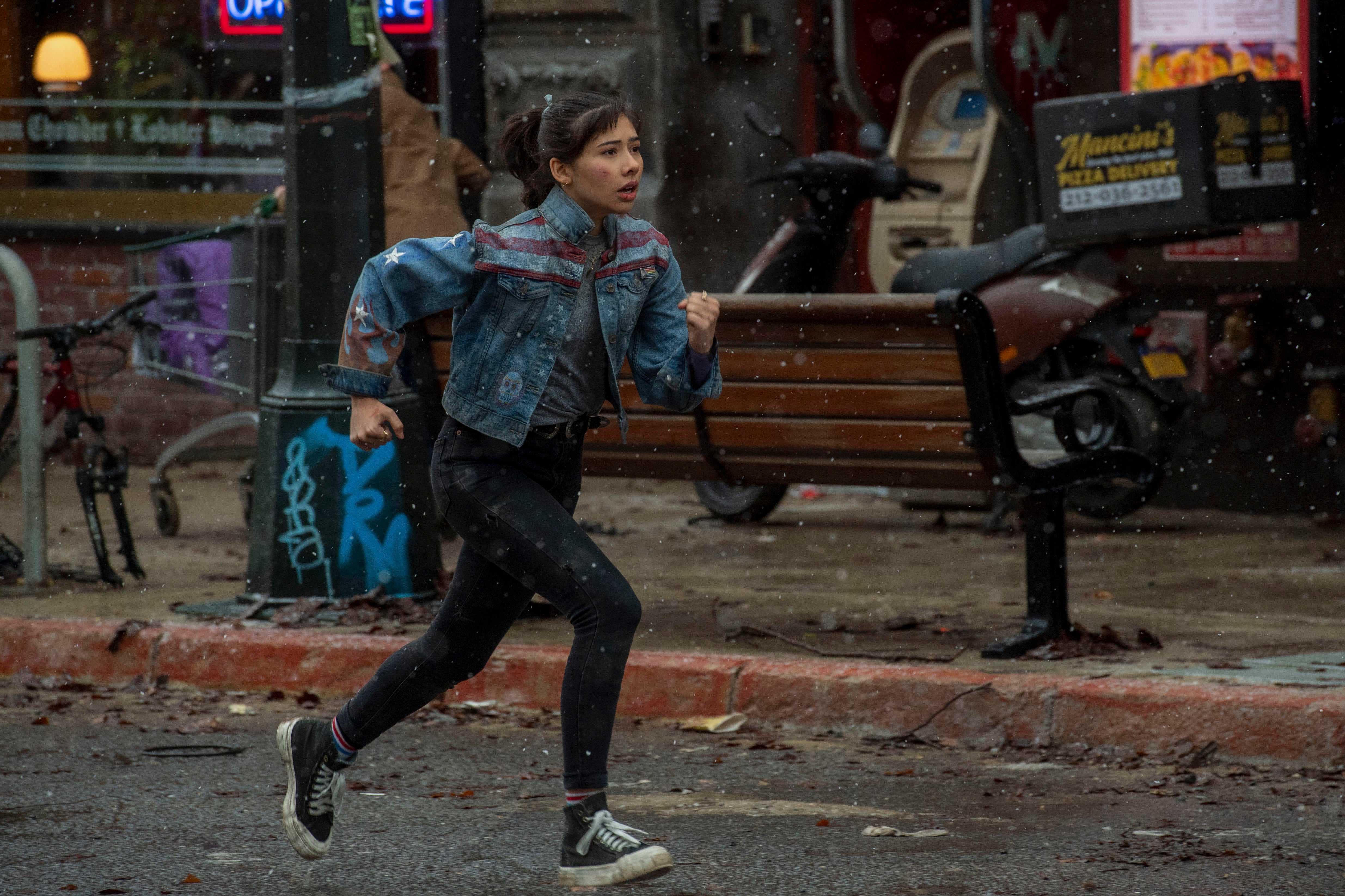 Xochitl Gomez como America Chavez en Doctor Strange in the Multiverse of Madness