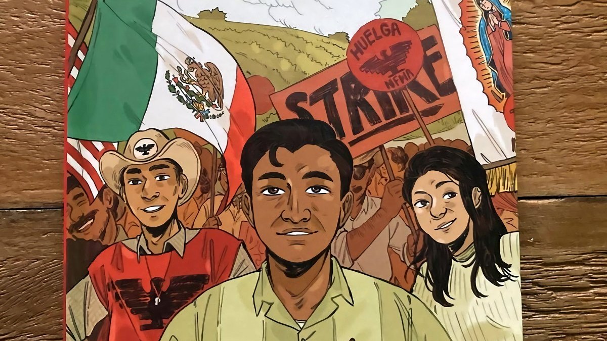 Joven se inspira en César Chávez para crear un cómic para jóvenes