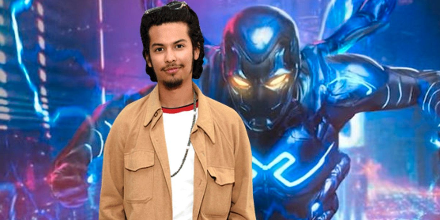 Actor de Blue Beetle emocionado de usar traje de película de DC por primera vez