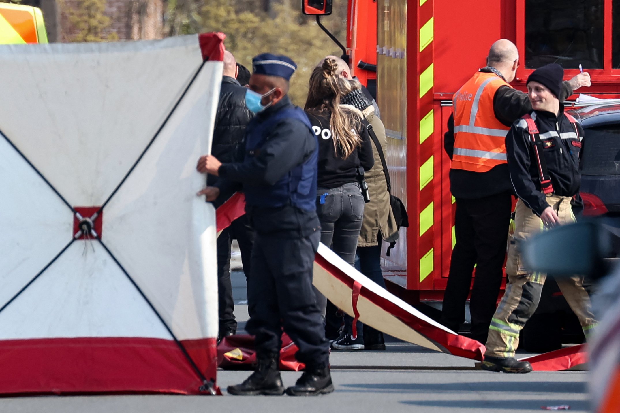 Al menos seis muertos y decenas de heridos en un atropello múltiple en una localidad belga