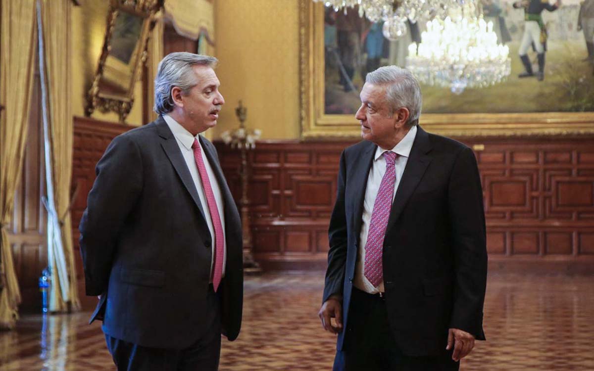 Alberto Fernández propone a AMLO una alianza entre México, Brasil y Argentina