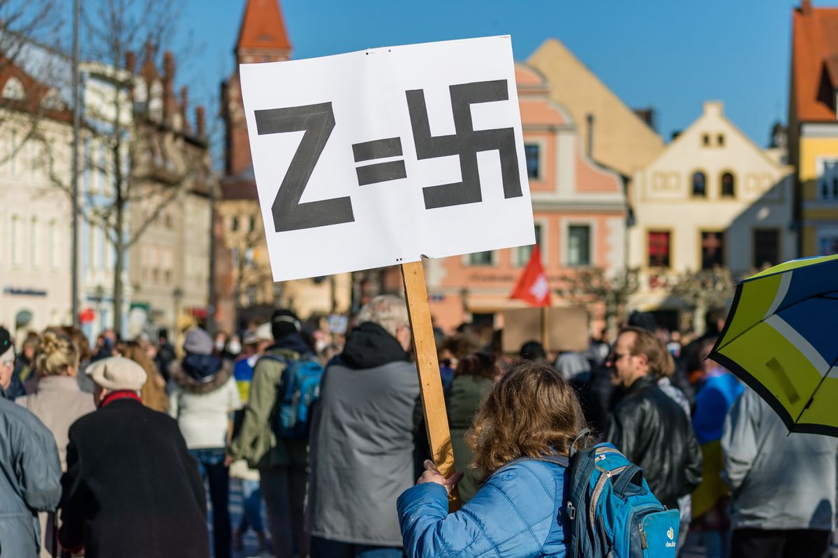Alemania perseguirá el uso de la letra Z como símbolo de apoyo a la invasión rusa de Ucrania