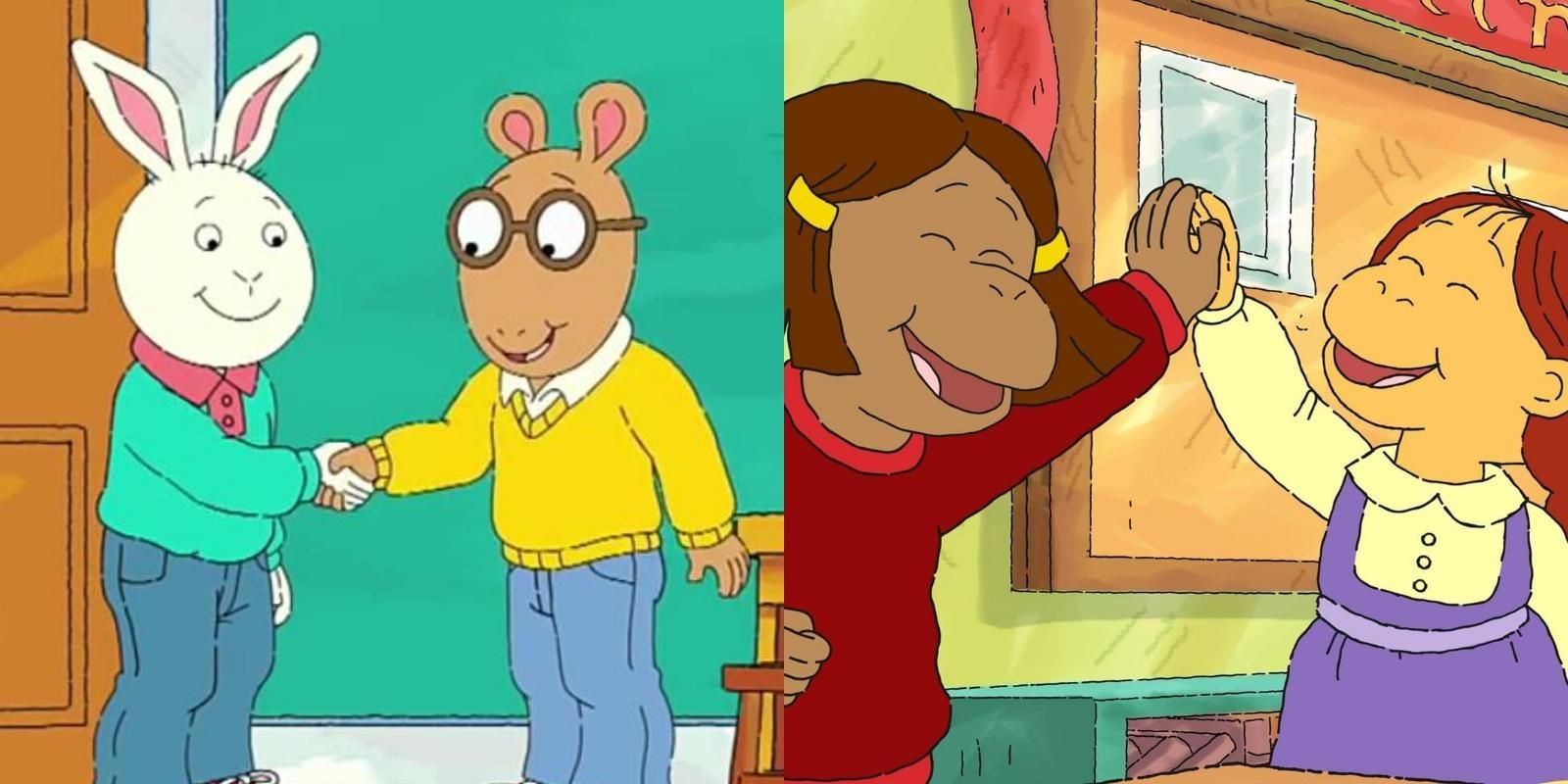 Arthur de PBS: la primera y última línea de cada personaje principal