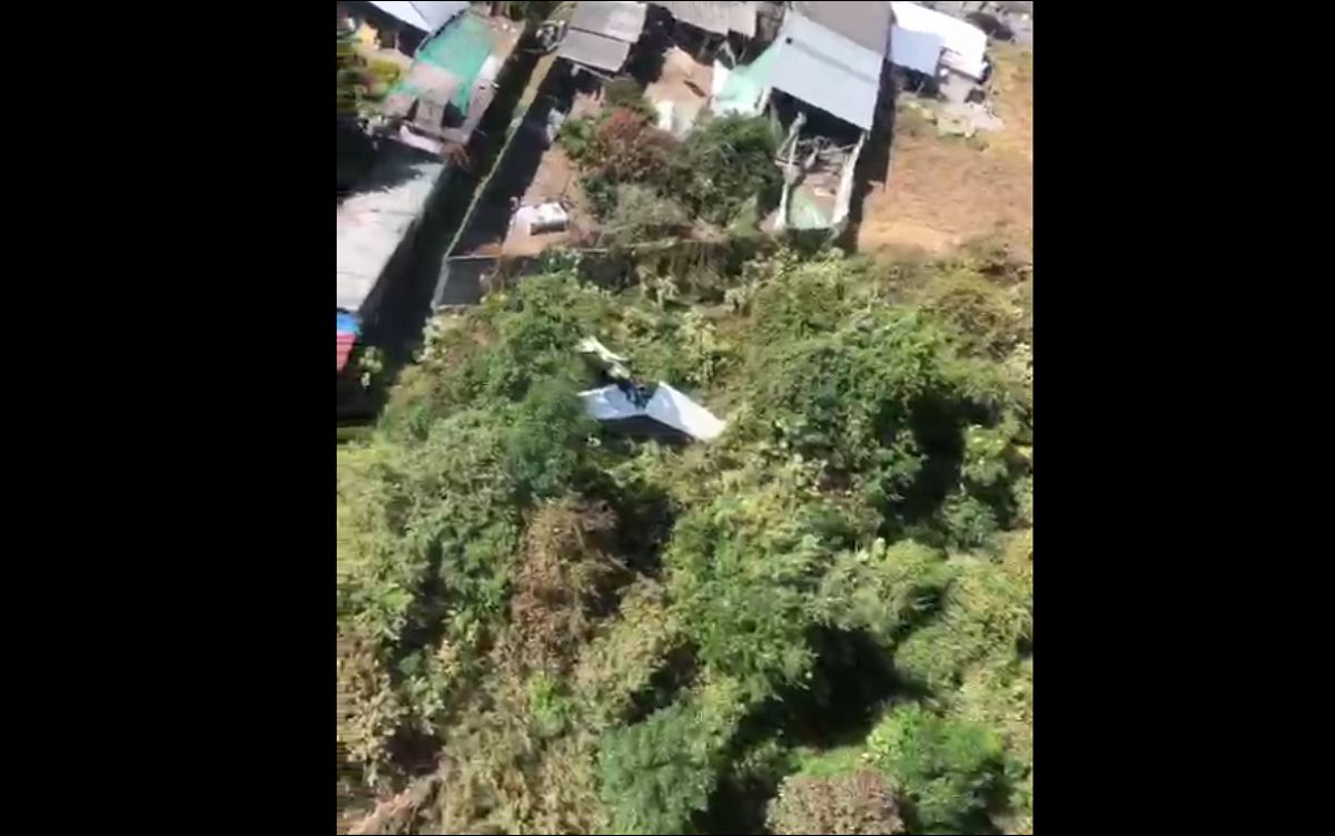 Avioneta se desploma en Villa Guerrero, Edomex; se reportan lesionados
