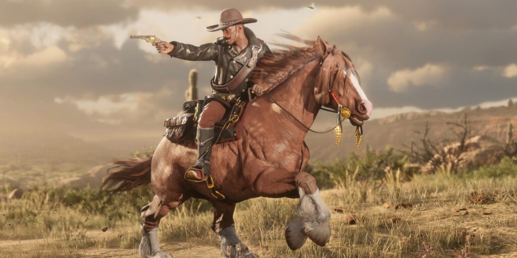 Bizarre Red Dead Online Glitch convierte a NPC en una cometa viviente