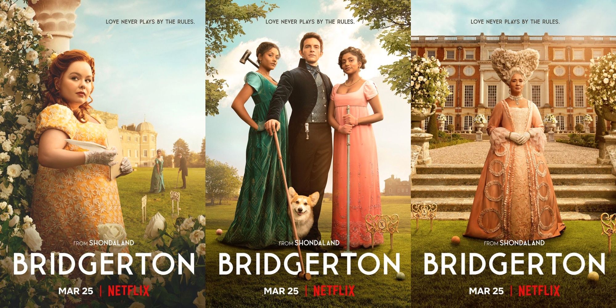 Bridgerton: todo lo revelado en los carteles de la temporada 2 (¿Qué personajes faltan?)