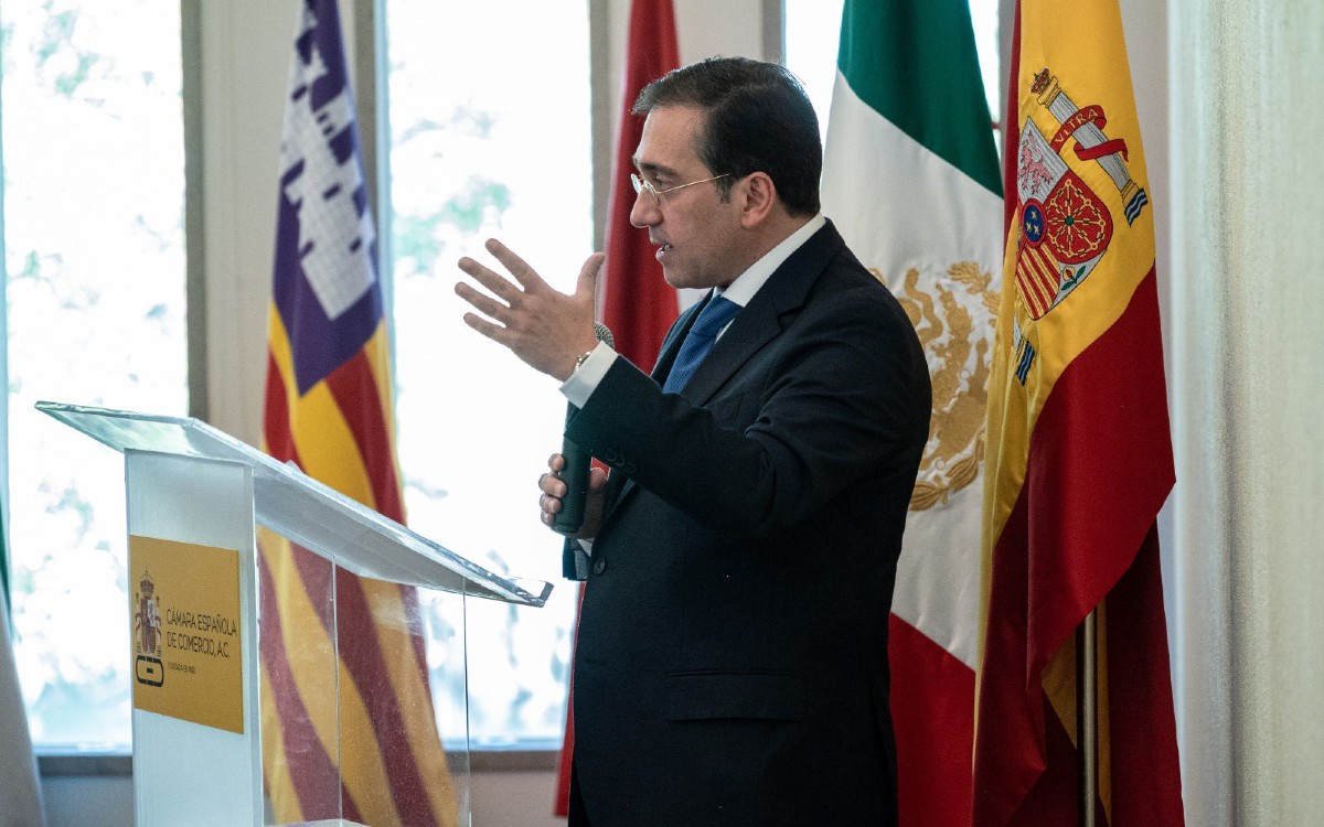 Canciller español rechaza "declaraciones infundadas" de AMLO sobre empresas