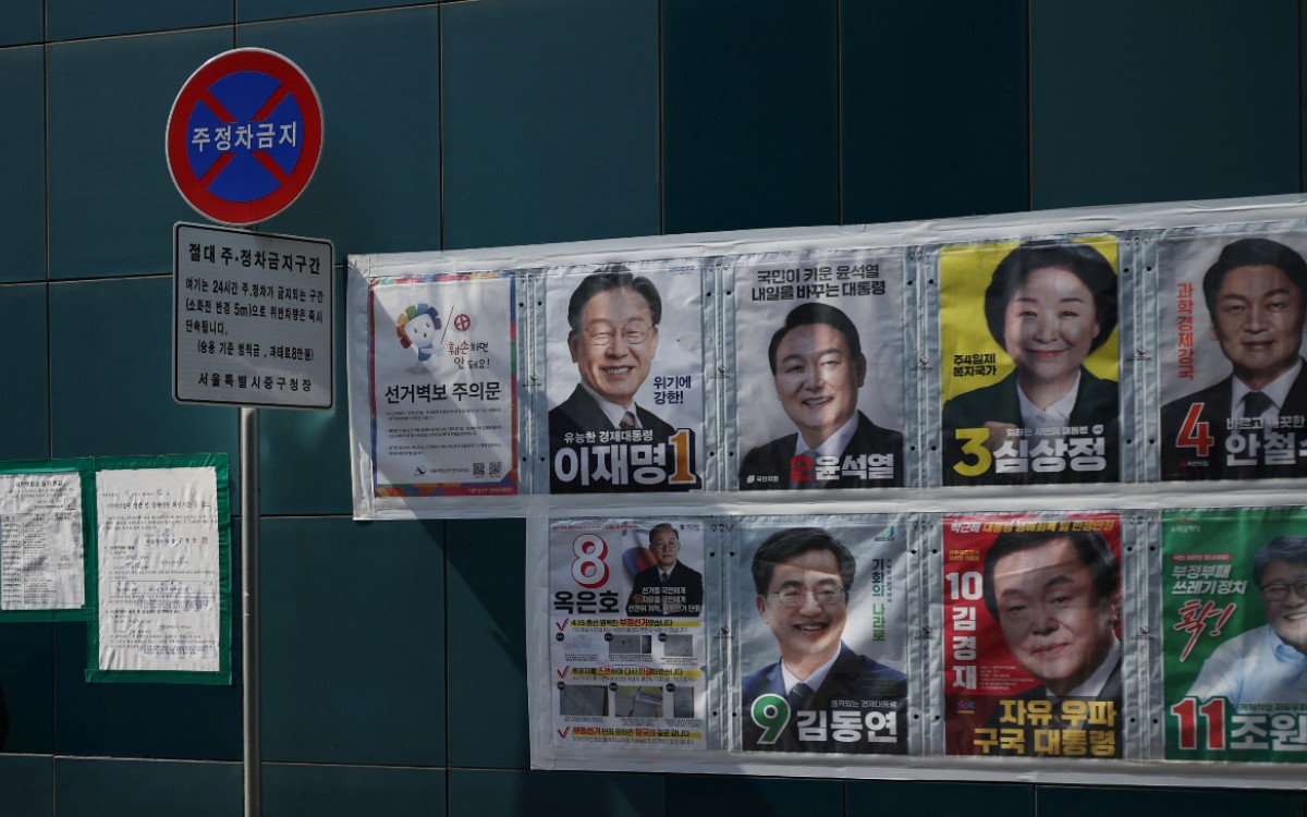 Caos para recolectar el voto de personas con Covid-19 en elecciones presidenciales en Corea del Sur