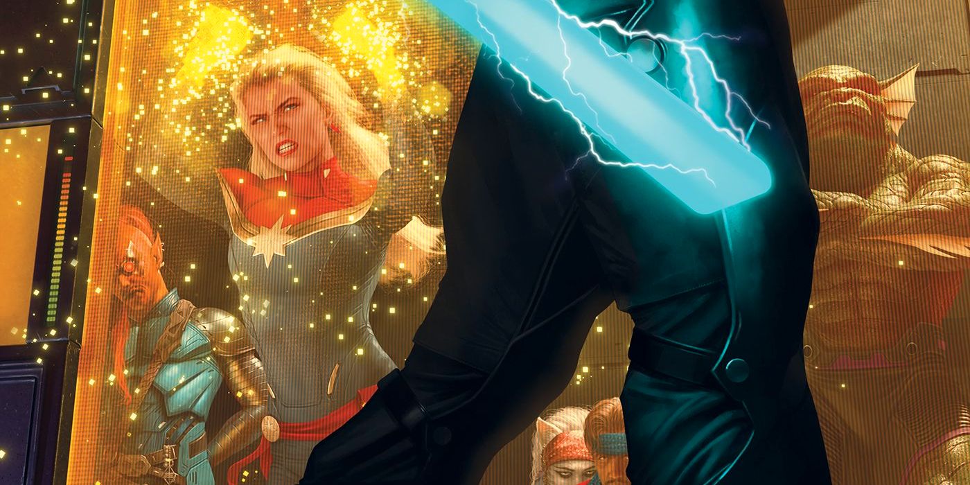 Capitana Marvel escapa de prisión tras una pelea intergaláctica en un bar