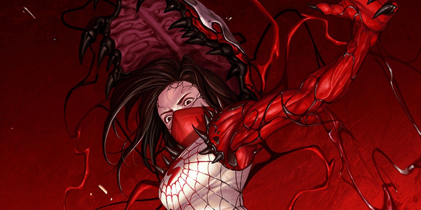 Carnage Forever Variant Cover convierte a Silk en una amenaza aterradora