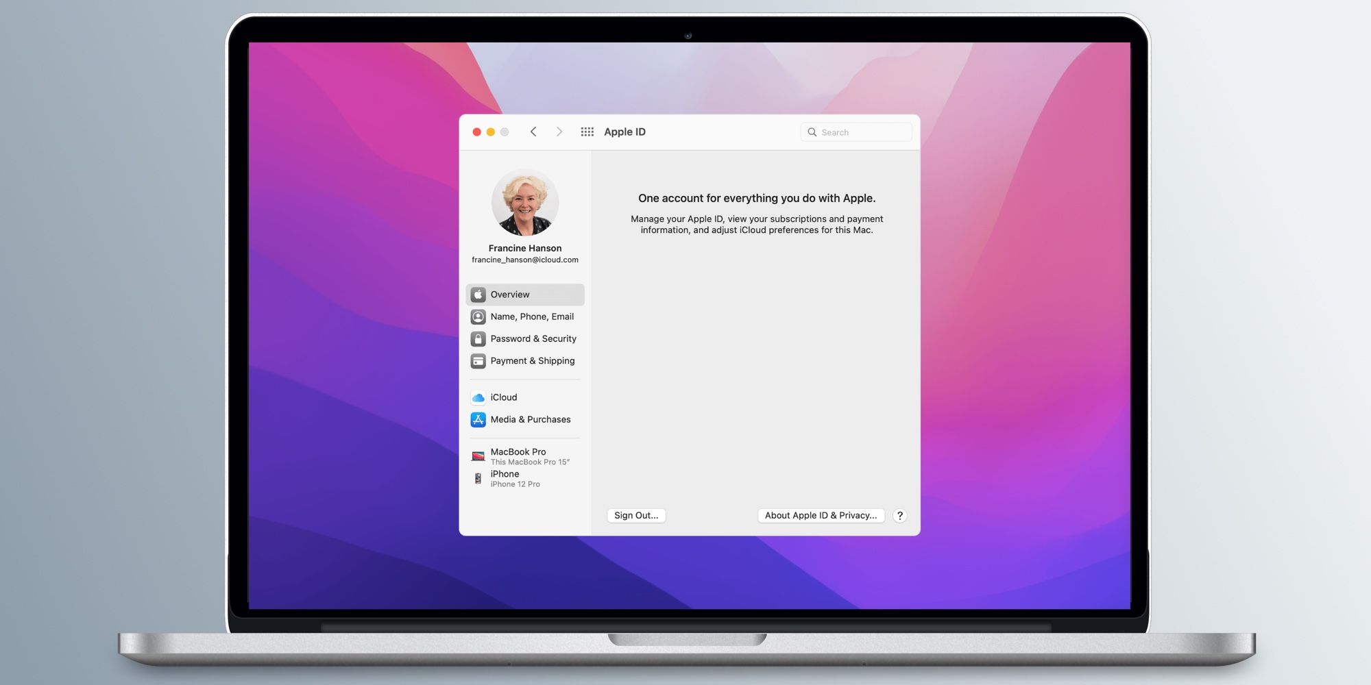 Cómo cerrar sesión en iCloud en una Mac