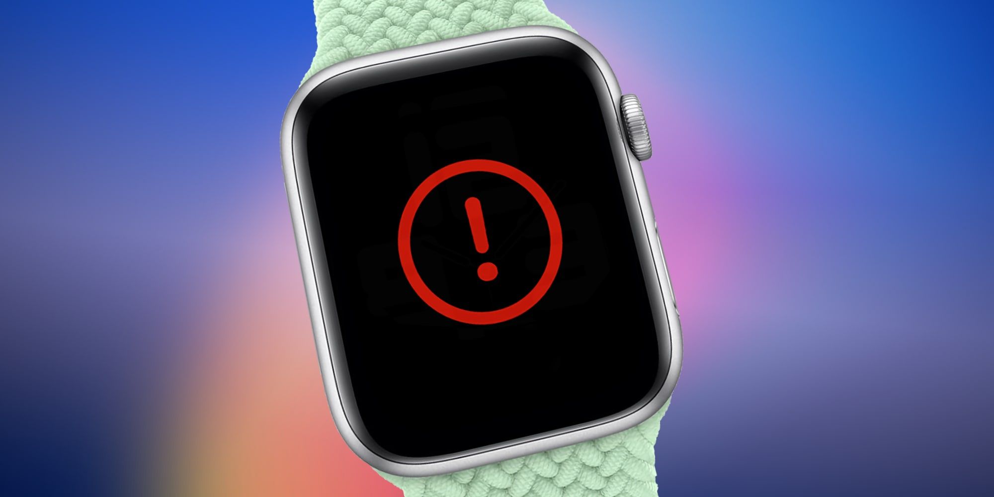 Cómo resolver un problema de actualización del punto de exclamación rojo de Apple Watch