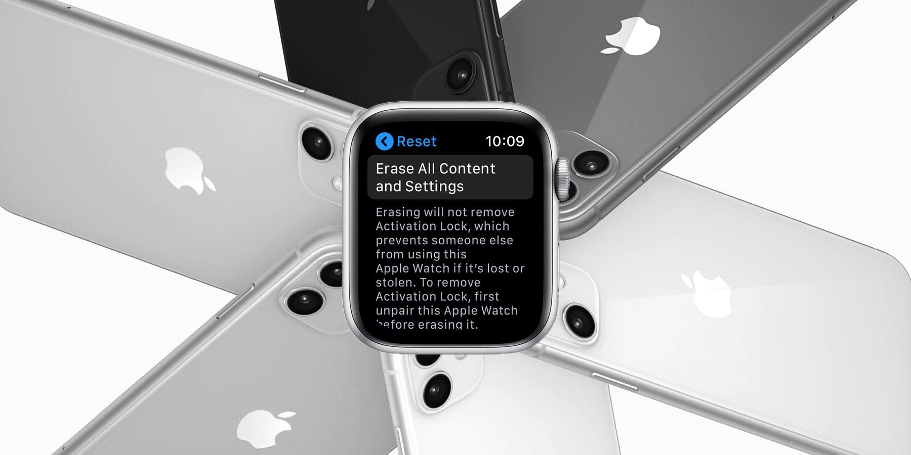 Cómo restablecer y borrar Apple Watch sin un teléfono emparejado