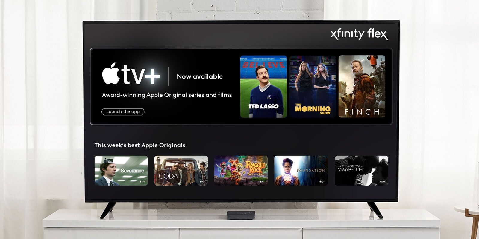 Cómo ver Apple TV+ en televisores Xfinity X1, Flex y XClass