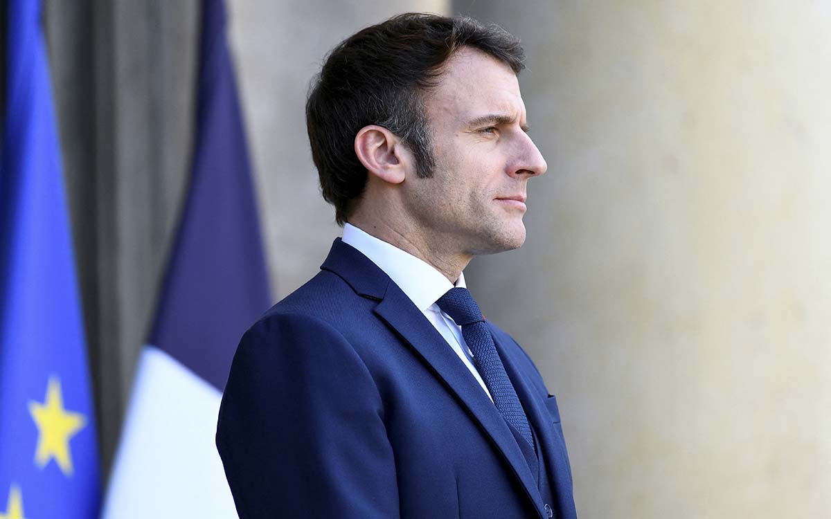 Conversa presidente francés Emmanuel Macron con Putin y Zelenski