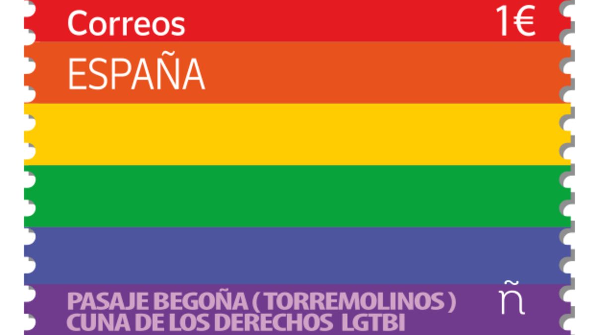 Correos lanza un sello LGTBI para celebrar el Día del Orgullo Gay