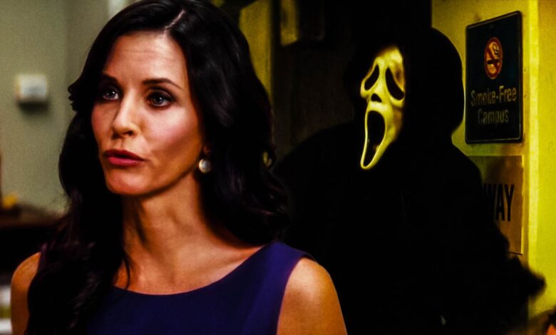 Courteney Cox Revela La Parte Más Difícil De Filmar El Scream Original La Neta Neta 