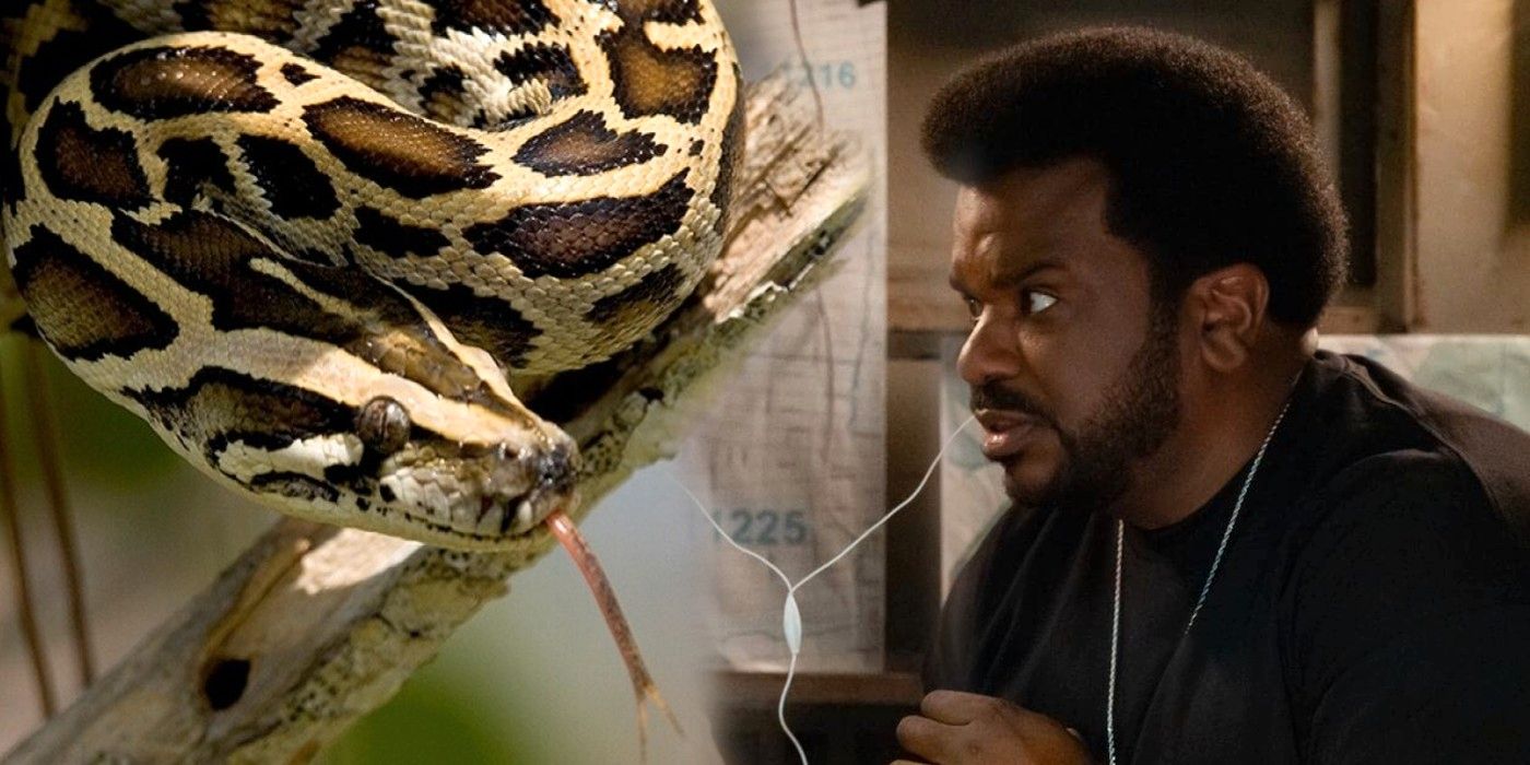 Craig Robinson mata serpientes en Killing It Trailer