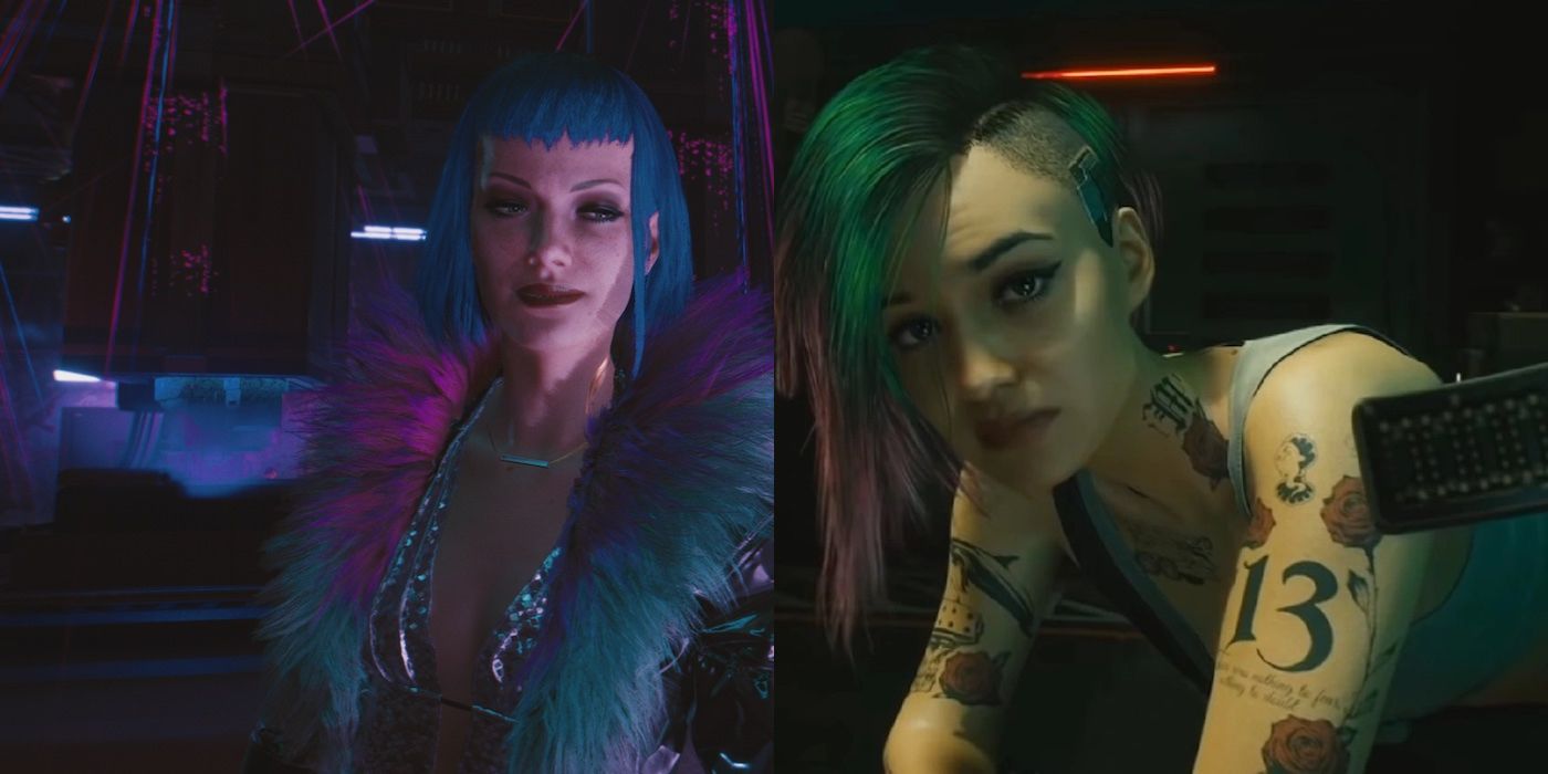 Cyberpunk 2077 Judy & Evelyn Cosplay parece una captura de pantalla en el juego