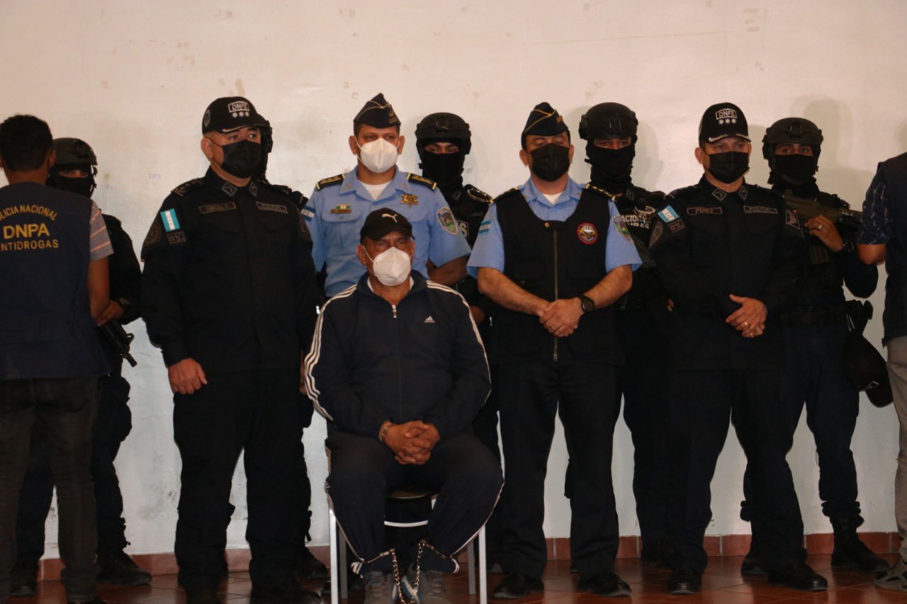 Detienen a ex director policial por narcotráfico en Honduras