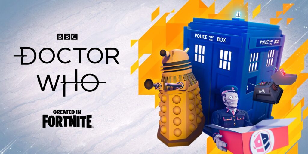 Doctor Who Island de Fortnite permite a los jugadores luchar contra Time Lords o Daleks