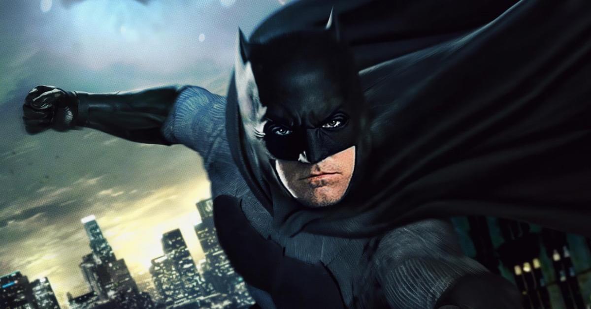 The Flash Fan Art le da la capucha de ojos blancos de Batman de Ben Affleck