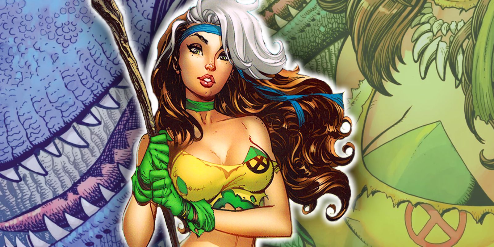 El disfraz de Rogue's Savage Land regresa en un tributo de arte cómico a un atuendo icónico