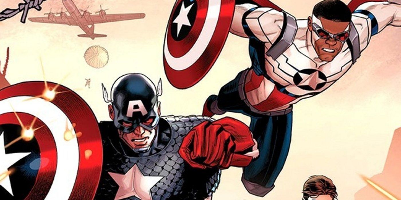 El doble Capitán América de Marvel demuestra que dos escudos son mejores que uno