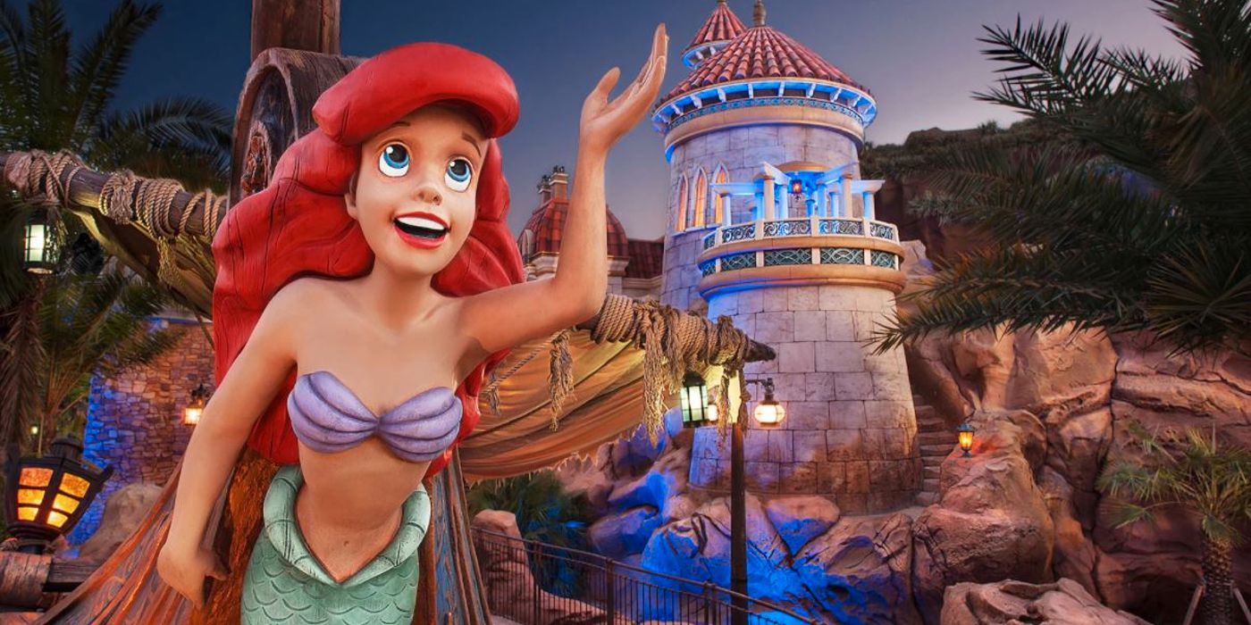 El espectáculo de fuegos artificiales de Disney World incendia el paseo de La Sirenita en video