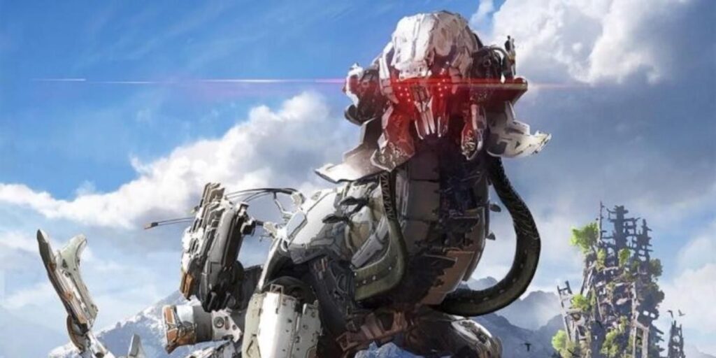 El jugador de Horizon Forbidden West elimina a Apex Thunderjaw en 3 disparos