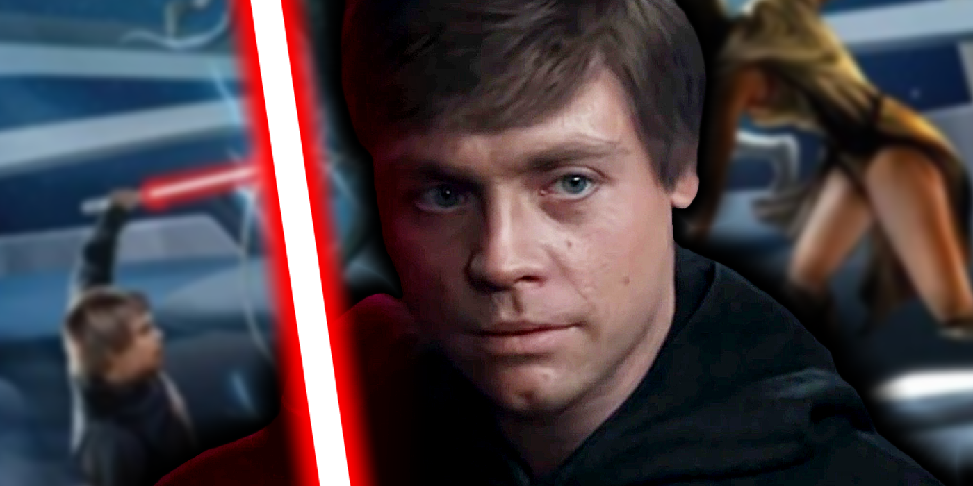 El sable de luz rojo de Luke Skywalker fue la clave para derrotar al heredero de Palpatine