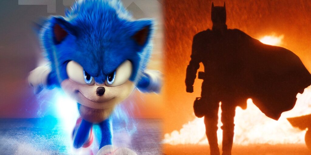 El tráiler y el póster de Sonic the Hedgehog 2 continúan parodiando a Batman