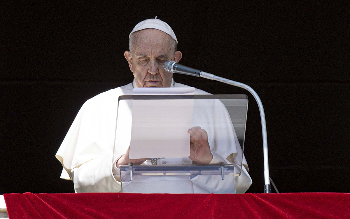 'En el nombre de Dios, les pido: ¡Paren esta matanza!', clama el papa Francisco sobre intervención rusa en Ucrania