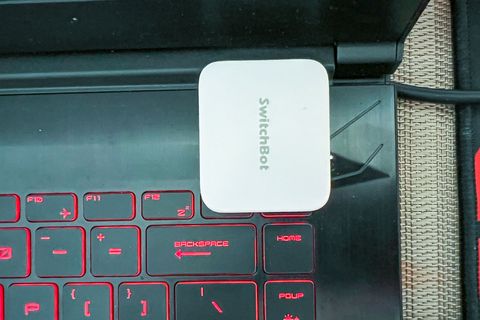 Switchbot en un teclado