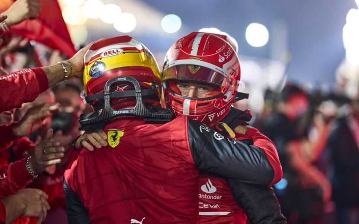 F1: Firman Leclerc y Sainz doblete en el Gran Premio de Baréin | Video
