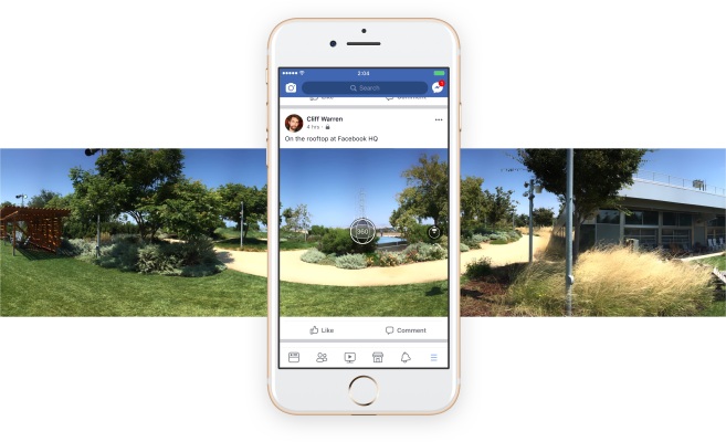 Facebook ahora te permite tomar fotos 360 en la aplicación, úsalas como fotos de portada
