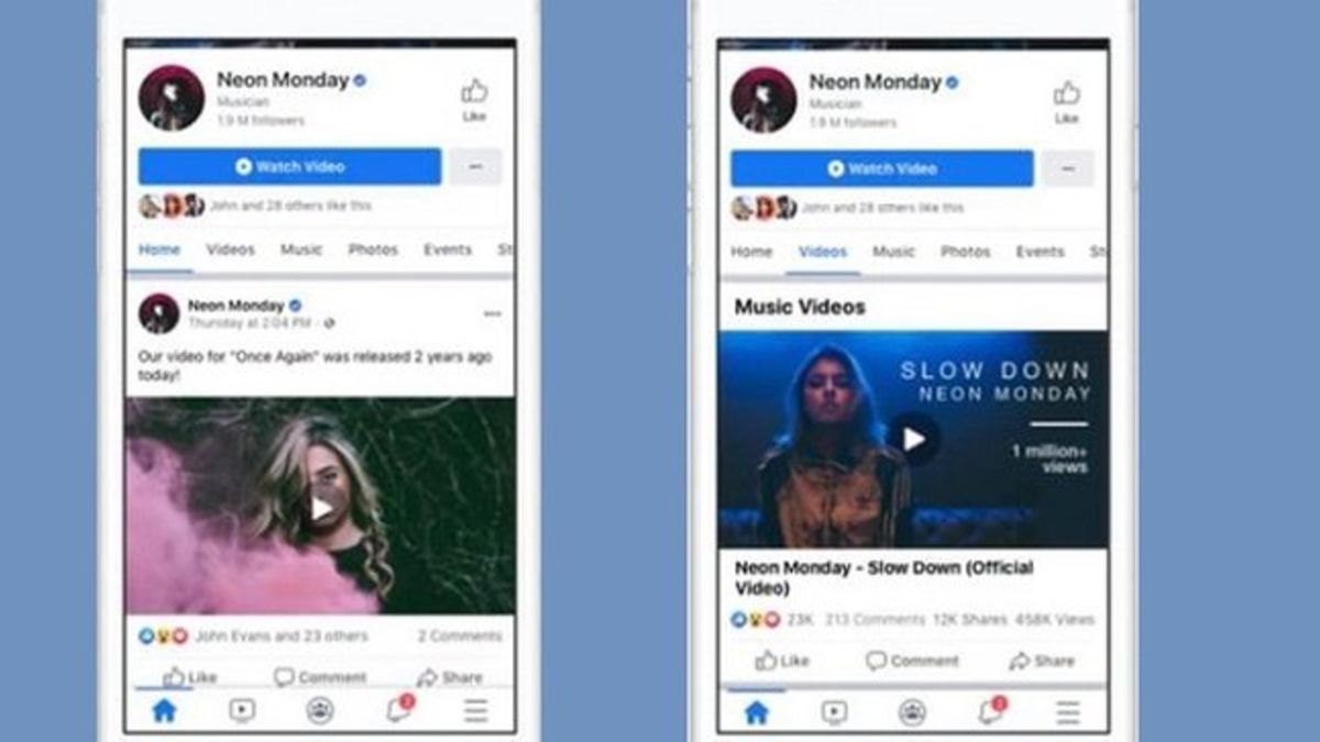 Facebook se prepara para el lanzamiento de su portal de videoclips