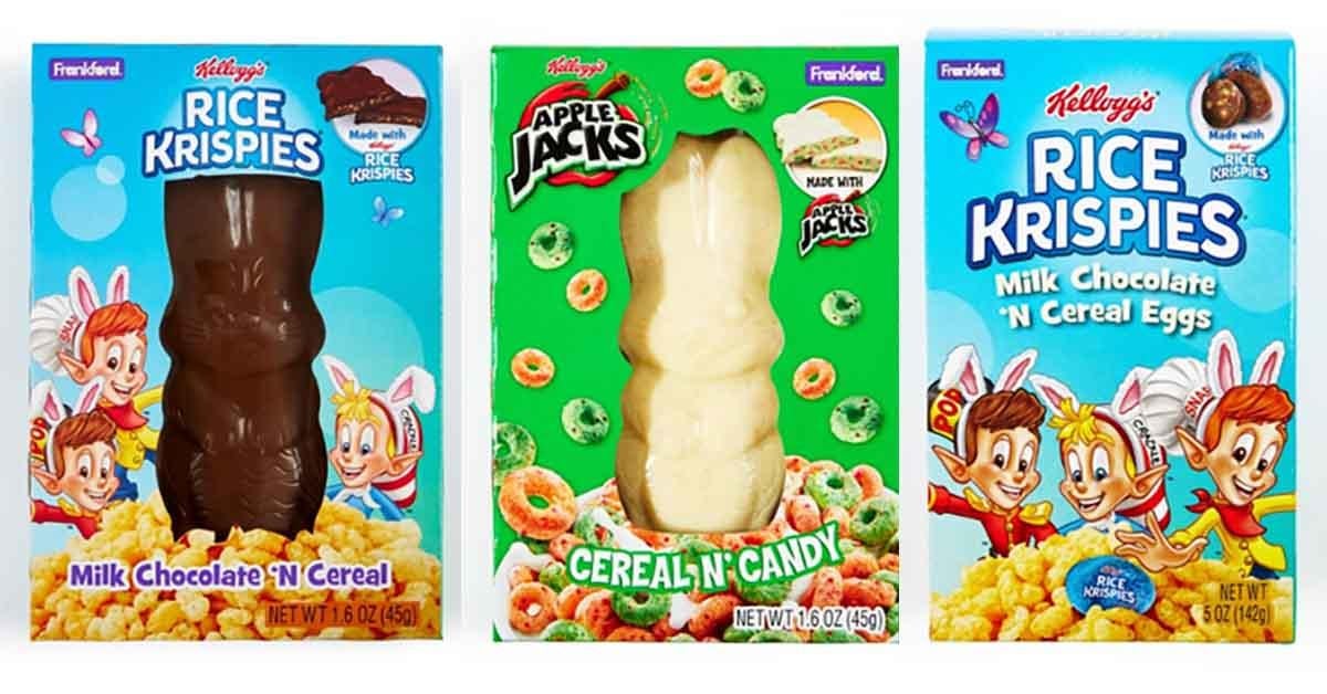 Frankford Candy presenta los nuevos Rice Krispies y Apple Jacks Easter Treats de Kellogg’s