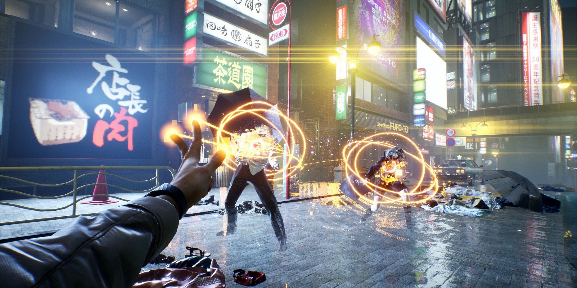 Ghostwire: A Tokio no le importa cómo combaten otros juegos FPS