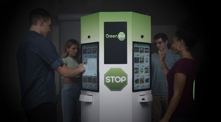 Greenstop lanza su máquina expendedora de cannabis en dispensarios de California