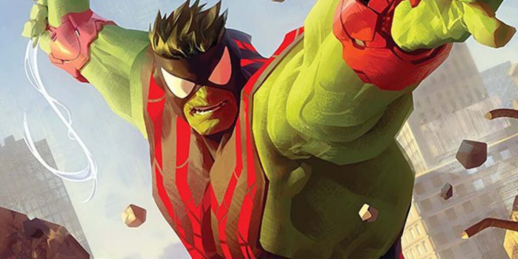 Hulk gana poderes arácnidos y un nuevo disfraz impresionante en Spider-Man Art