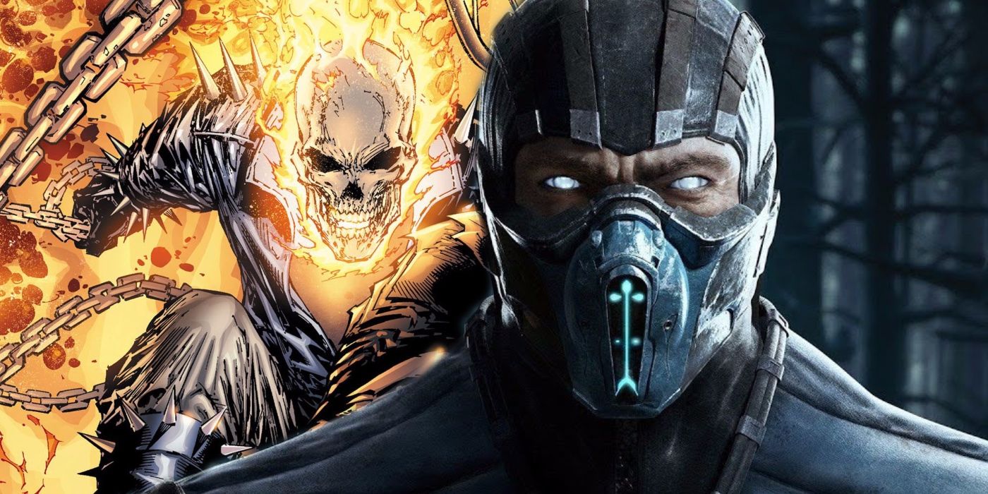 Incluso el Sub-Zero de Mortal Kombat no está a salvo de la mirada de penitencia de Ghost Rider
