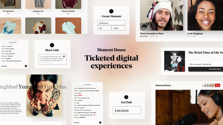 Jared Leto, Scooter Braun y Troy Carter respaldan Moment House, una startup que recrea eventos en vivo… digitalmente