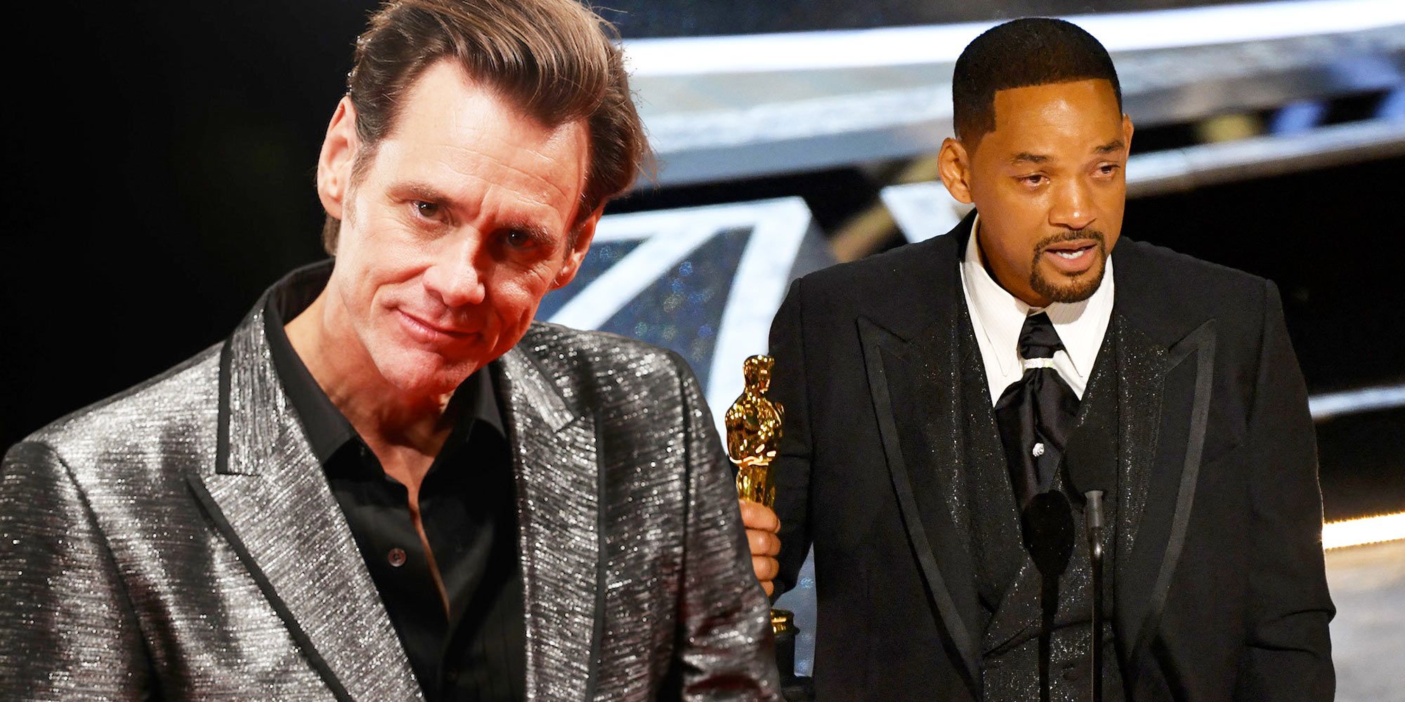 Jim Carrey asqueado por la ovación de pie de Will Smith al ganar el Oscar