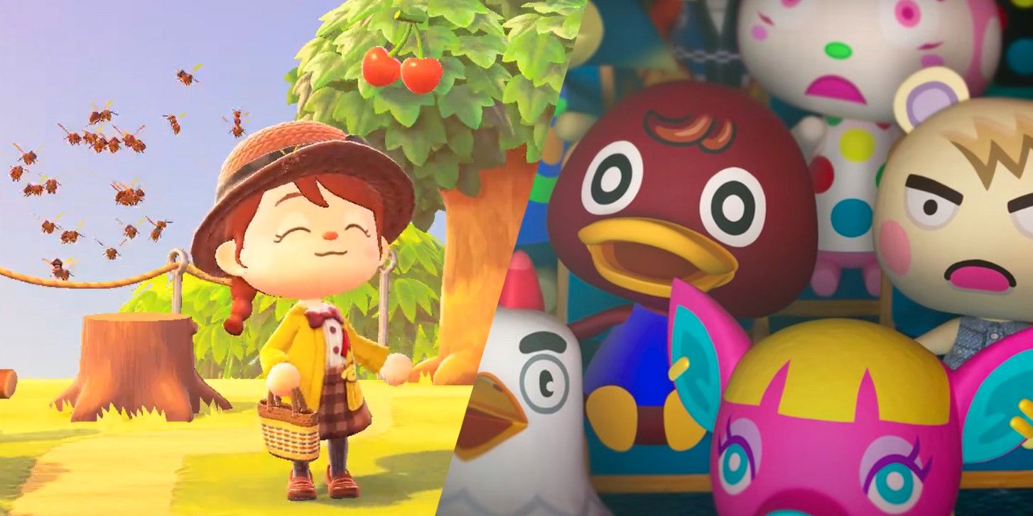 Jugador de Animal Crossing evita hilarantemente las picaduras de avispa bailando