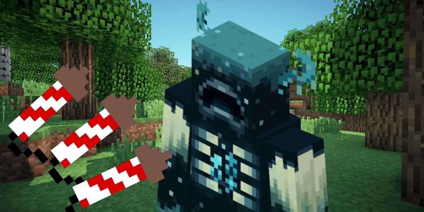Jugador de Minecraft mata al alcaide con muchos fuegos artificiales