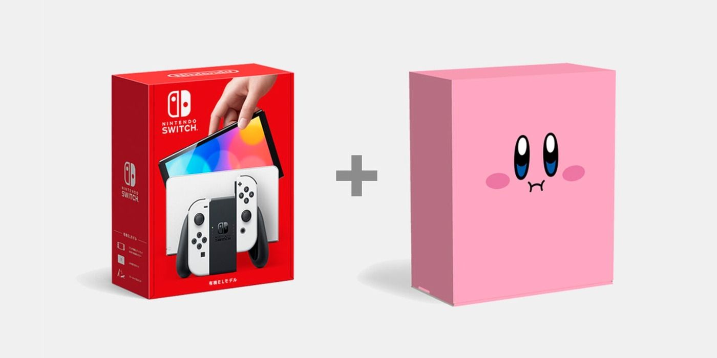 Kirby’s Mouthful Mode Swallows cambia las cajas OLED en Japón
